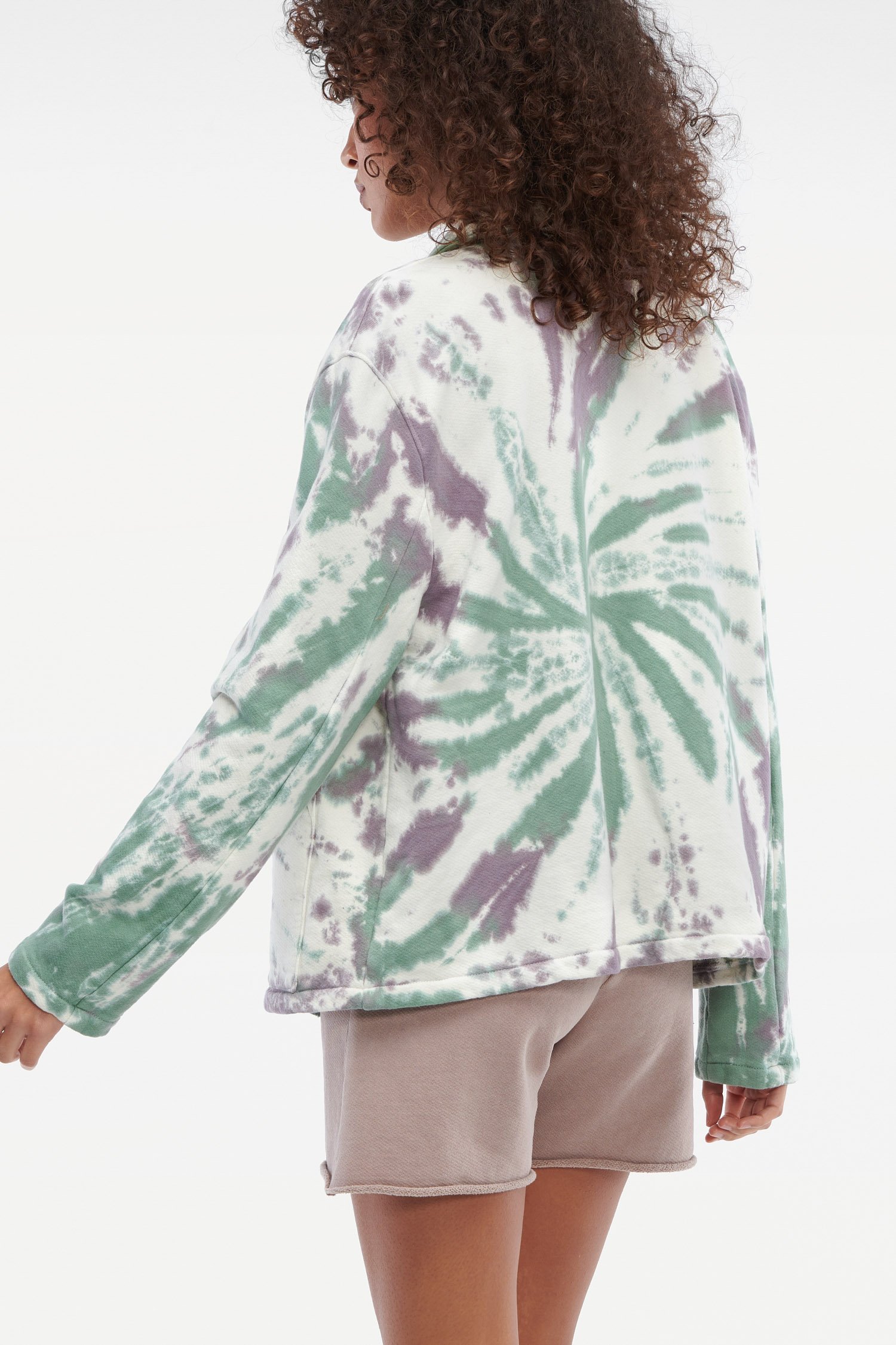 Lacausa Kismet Jacket Sugar Plum Swirl Garmentory