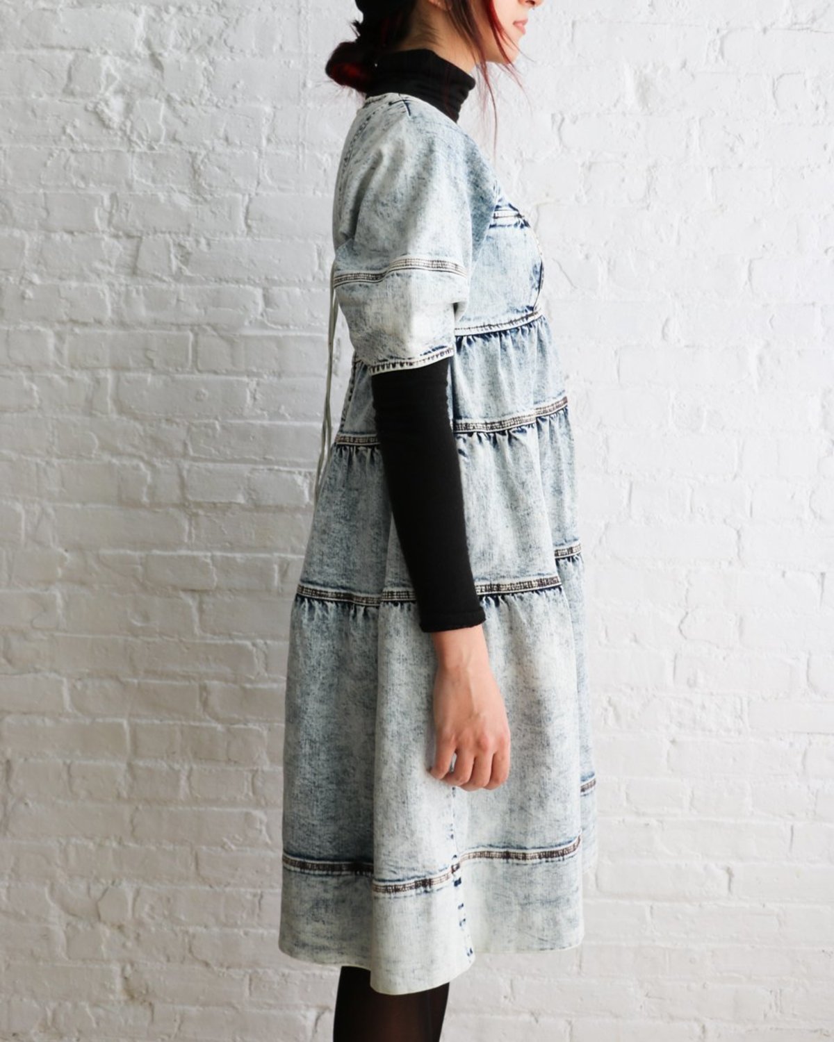 ulla johnson devi denim dress pre-loved Ulla Johnson Denim Devi Dress