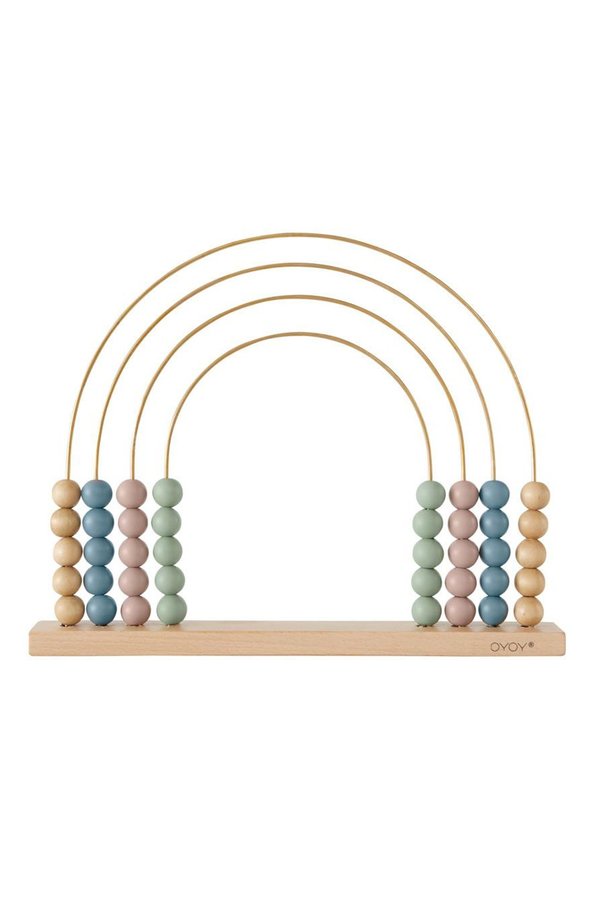 KIDS OYOY ABACUS RAINBOW TOY - NATURE KIDS OYOY ABACUS RAINBOW TOY - NATURE