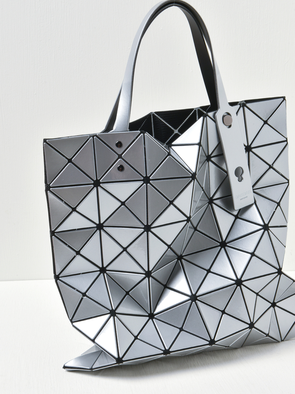 BAO BAO ISSEY MIYAKE LUCENT TOTE - SILVER | Garmentory