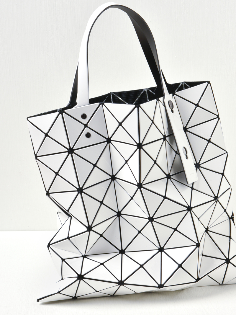 BAO BAO ISSEY MIYAKE LUCENT TOTE - WHITE | Garmentory