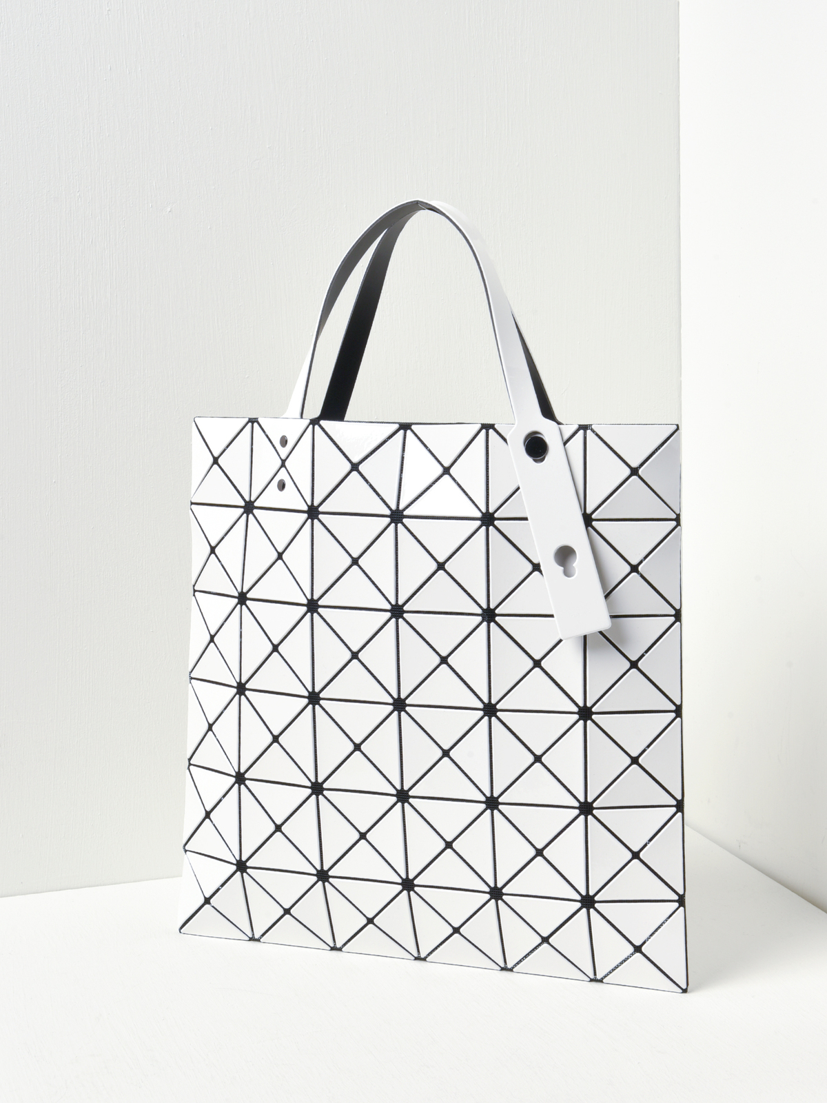 Bao Bao Lucent Geometric Bag in White main image 1