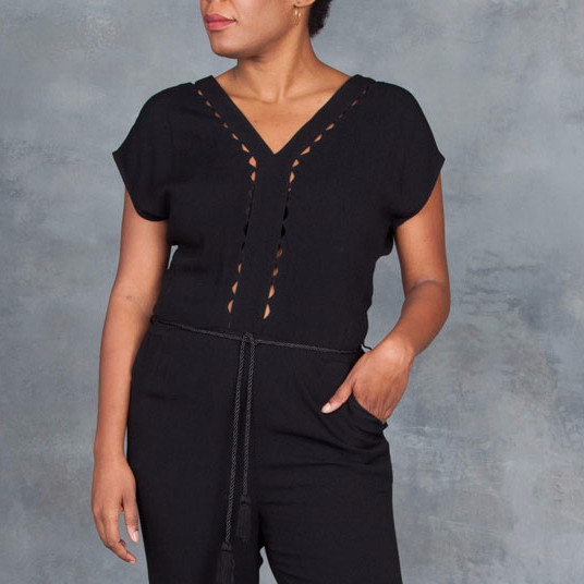 Sessun Claudio Overall in Black Sessun Claudio Overall in Black