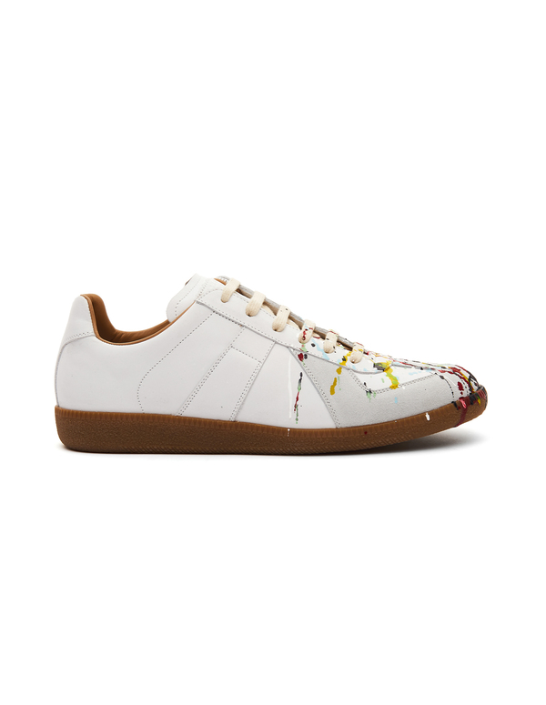 Maison Margiela Replica Painter Splatter Sneakers | Garmentory