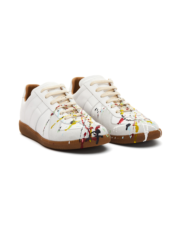 Maison Margiela Replica Painter Splatter Sneakers Maison Margiela Replica Painter Splatter Sneakers