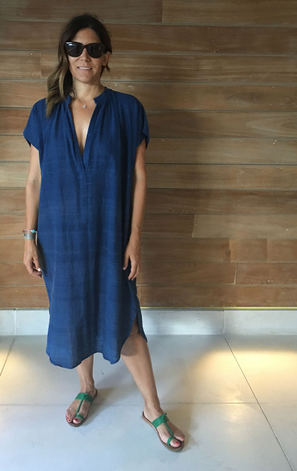 Two New! Indigo khadi cotton dress | Garmentory