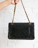 [pre-loved] Chanel Vintage Classic Double Flap Bag - Black - Thumbnail 4