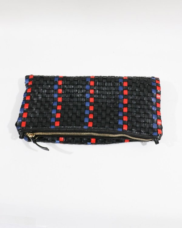 pre-loved Clare V multi Leather SS21 Handbag - black 