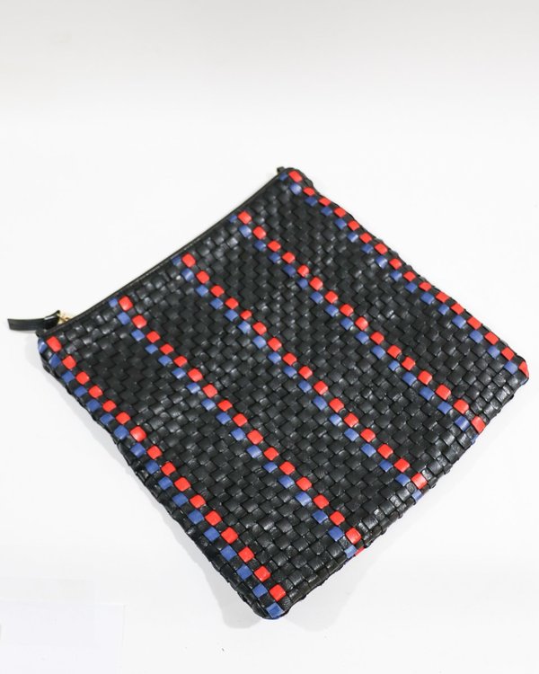 pre-loved Clare V multi Leather SS21 Handbag - black 