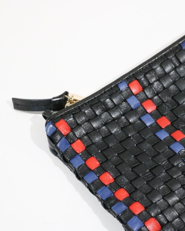 pre-loved Clare V multi Leather SS21 Handbag - black 