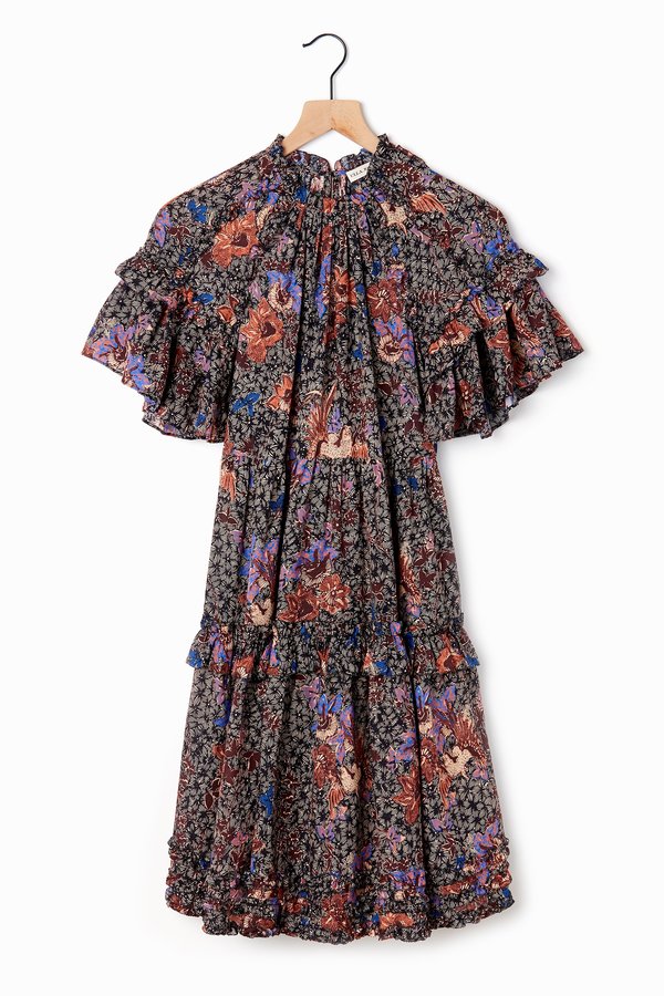 Ulla Johnson Delia Dress - Jet | Garmentory