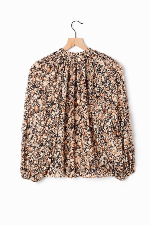 Ulla Johnson Kana Blouse - Marble Ulla Johnson Kana Blouse - Marble