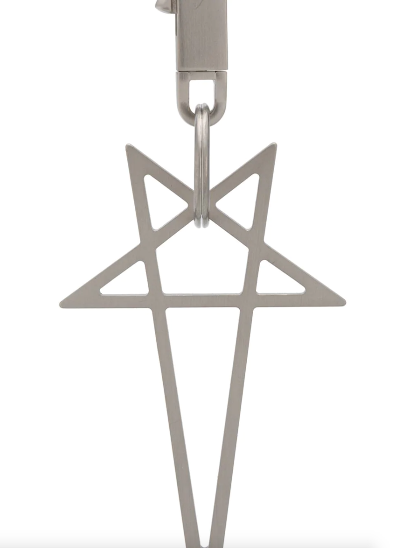 Large Pentagram Keychain - brass | Garmentory