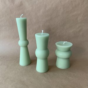 GREENTREE HOME Josee Pillar Candles GREENTREE HOME Josee Pillar Candles