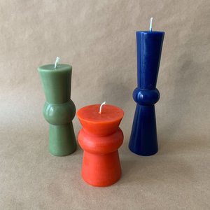 GREENTREE HOME Josee Pillar Candles GREENTREE HOME Josee Pillar Candles