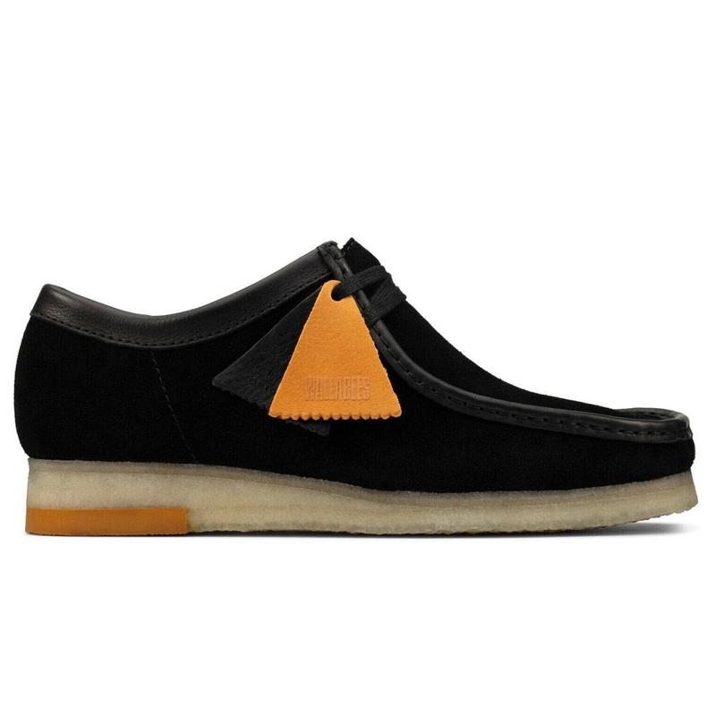 Clarks Wallabee Black Combi 8.5 D (M)