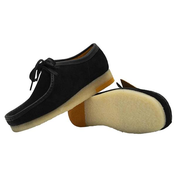 Clarks Wallabee shoes - Black Combi Clarks Wallabee shoes - Black Combi