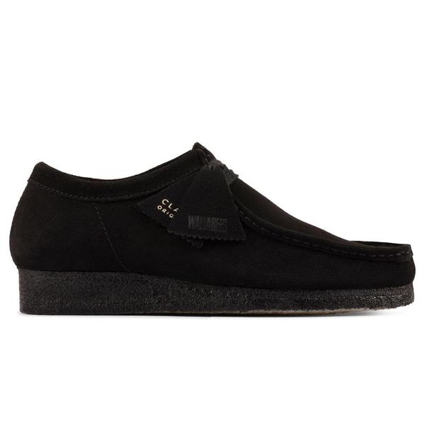 Clarks Wallabee shoes - Black Suede Clarks Wallabee shoes - Black Suede