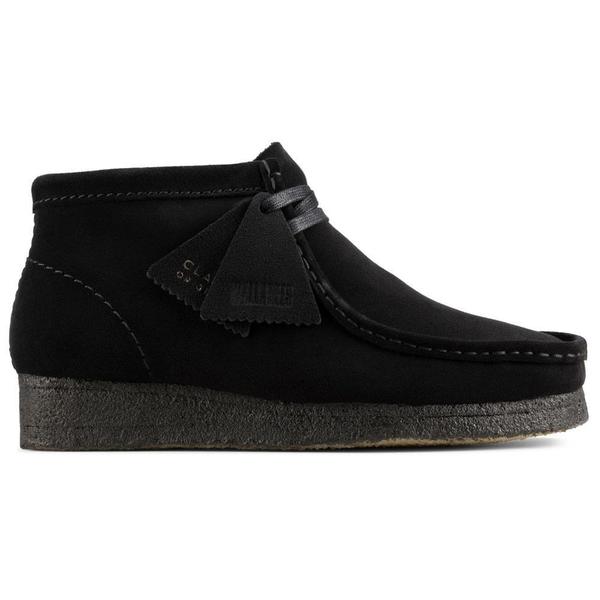 Clarks Wallabee Boot - Black Suede Clarks Wallabee Boot - Black Suede