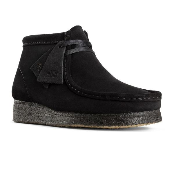 Clarks Wallabee Boot - Black Suede Clarks Wallabee Boot - Black Suede