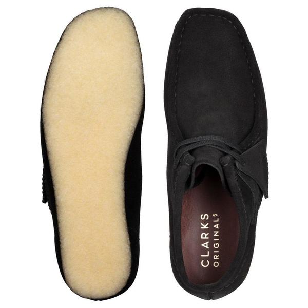 Clarks Wallabee Boot - Black Suede Clarks Wallabee Boot - Black Suede