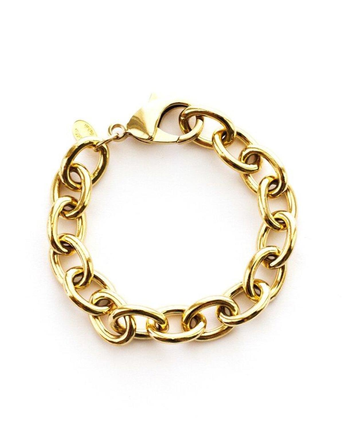 Jennifer Tuton Chunky Open Link Bracelet - 24K gold - Image 1 of 1