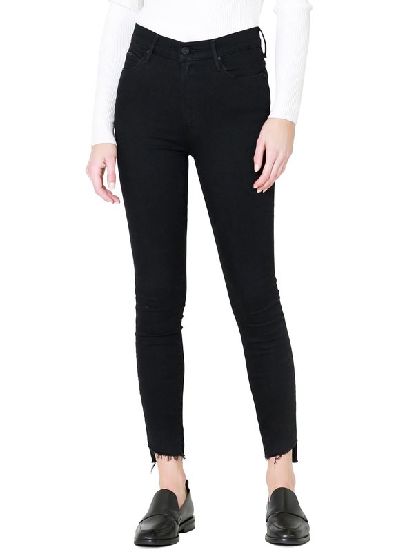 Mother Denim The Stunner Step Hem Ankle 