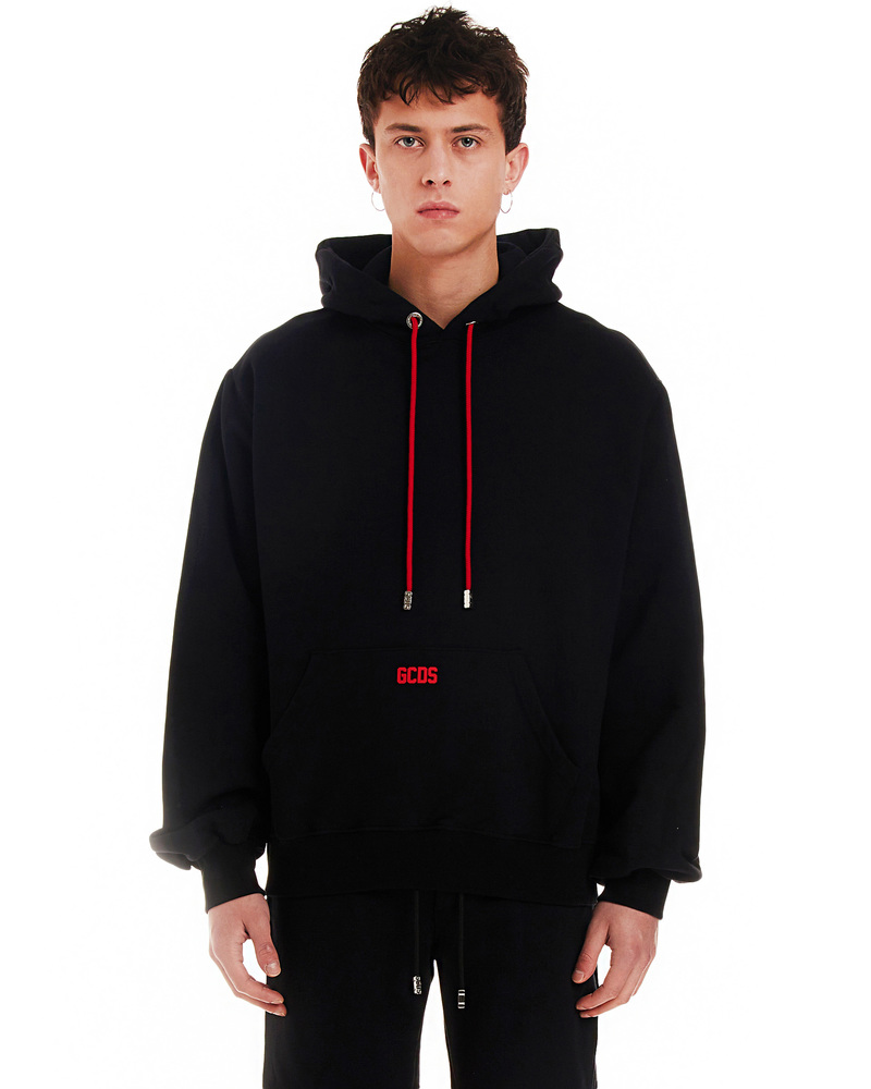 GCDS Sweatshirt with Logo - Black | Garmentory GCDS Sweatshirt with Logo - Black | Garmentory