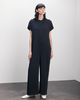 Roucha Jolee Crewneck Short Sleeve Drape Jumpsuit - Thumbnail 13
