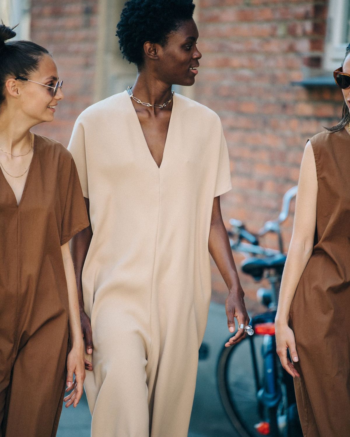 Roucha Jome VNeck Short Sleeve Drape Jumpsuit  - Image 3 of 6