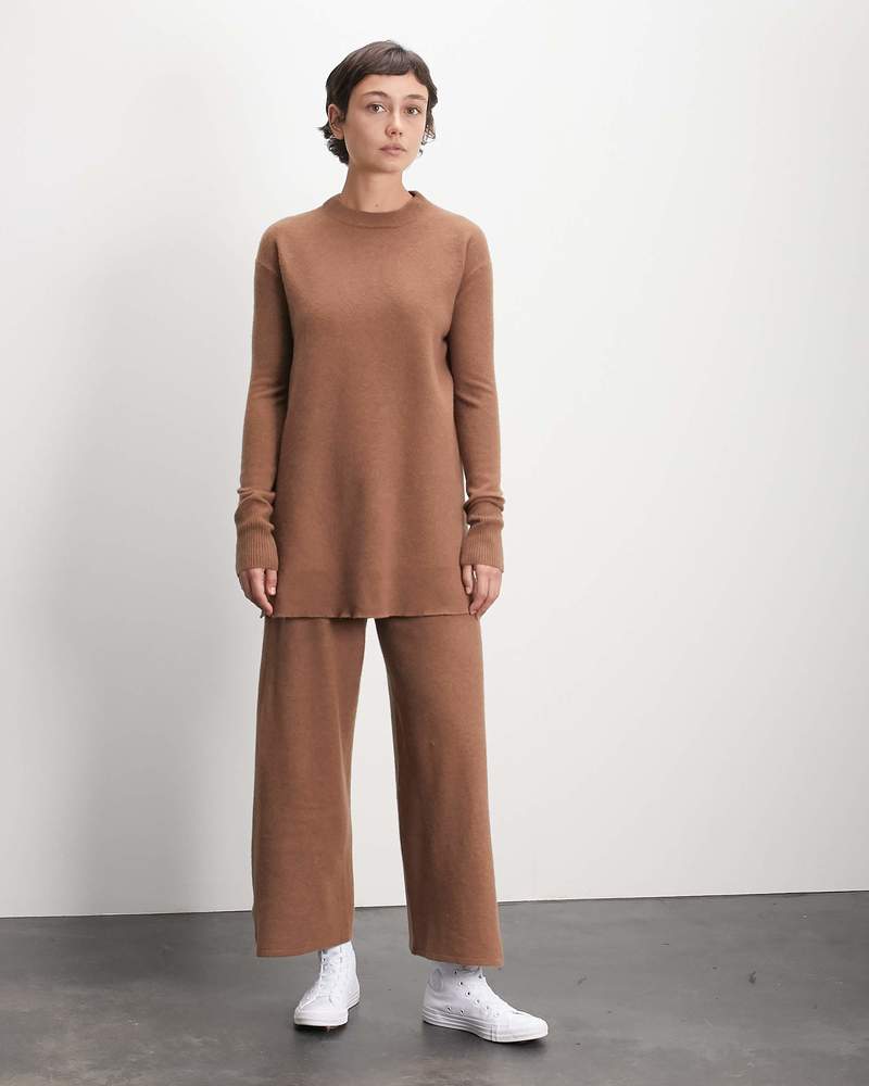パンツ RIDNM SUMMER WOOL SLACKS HEATHER BROWN L パンツ RIDNM SUMMER WOOL SLACKS HEATHER BROWN L WIDE LEG