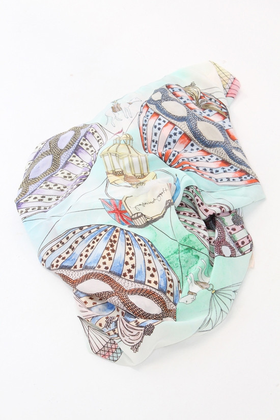 SWASH Silk Scarf Birthday Balloons SWASH Silk Scarf Birthday Balloons