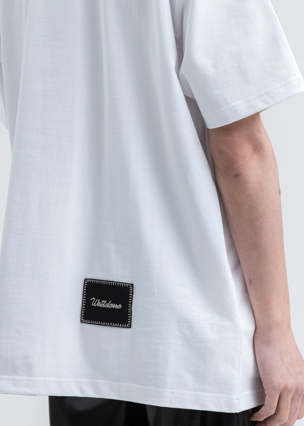 we11done Heart Patch T-Shirt - White | Garmentory