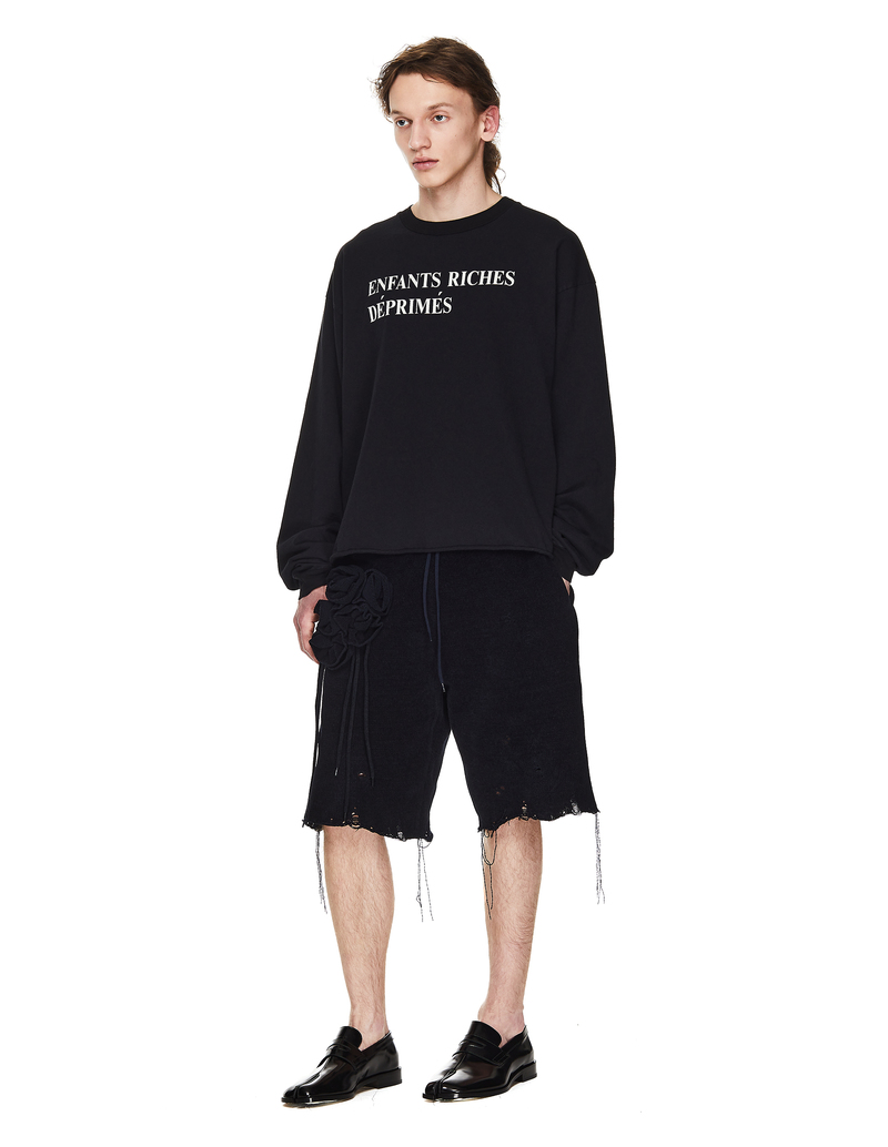 Enfants Riches Deprimes Logo Printed L/S T-shirt - Black