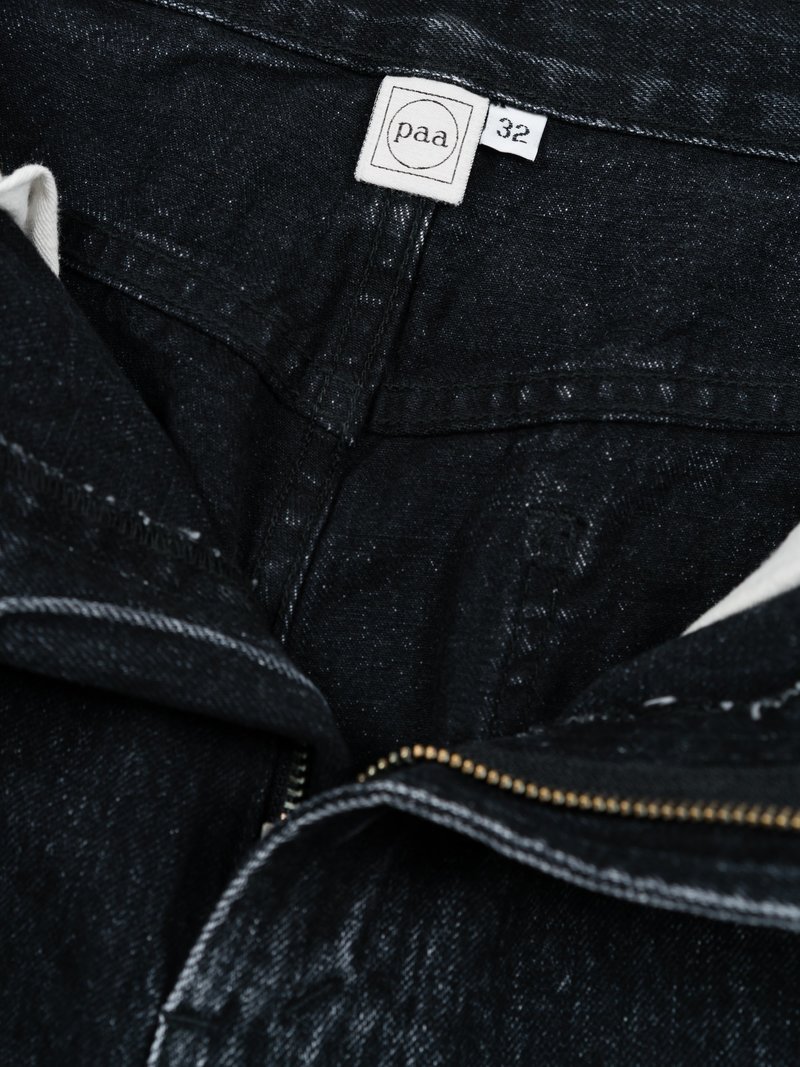 Paa Four Pocket Denim Jean - Black Wash | Garmentory