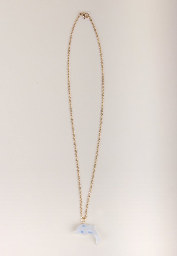 Delfina Necklace - pearl/gold Delfina Necklace - pearl/gold