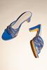 Maryam Nassir Zadeh Paloma Slide - Cobalt Lace - Thumbnail 6
