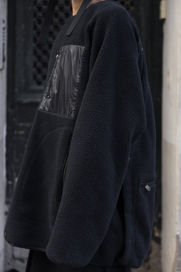 TAKAHIROMIYASHITA The Soloist. Oversized Regulator Medical Fleece