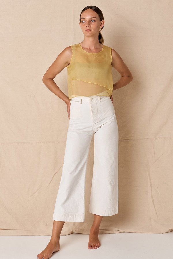 Organza Top | Sunflower Organza Top | Sunflower