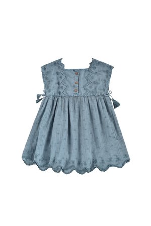 kids Louise Misha Leilani Dress - Storm Plumetis kids Louise Misha Leilani Dress - Storm Plumetis