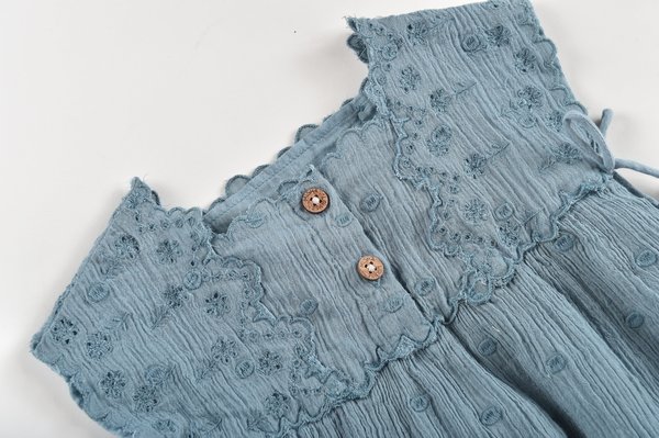 kids Louise Misha Leilani Dress - Storm Plumetis kids Louise Misha Leilani Dress - Storm Plumetis