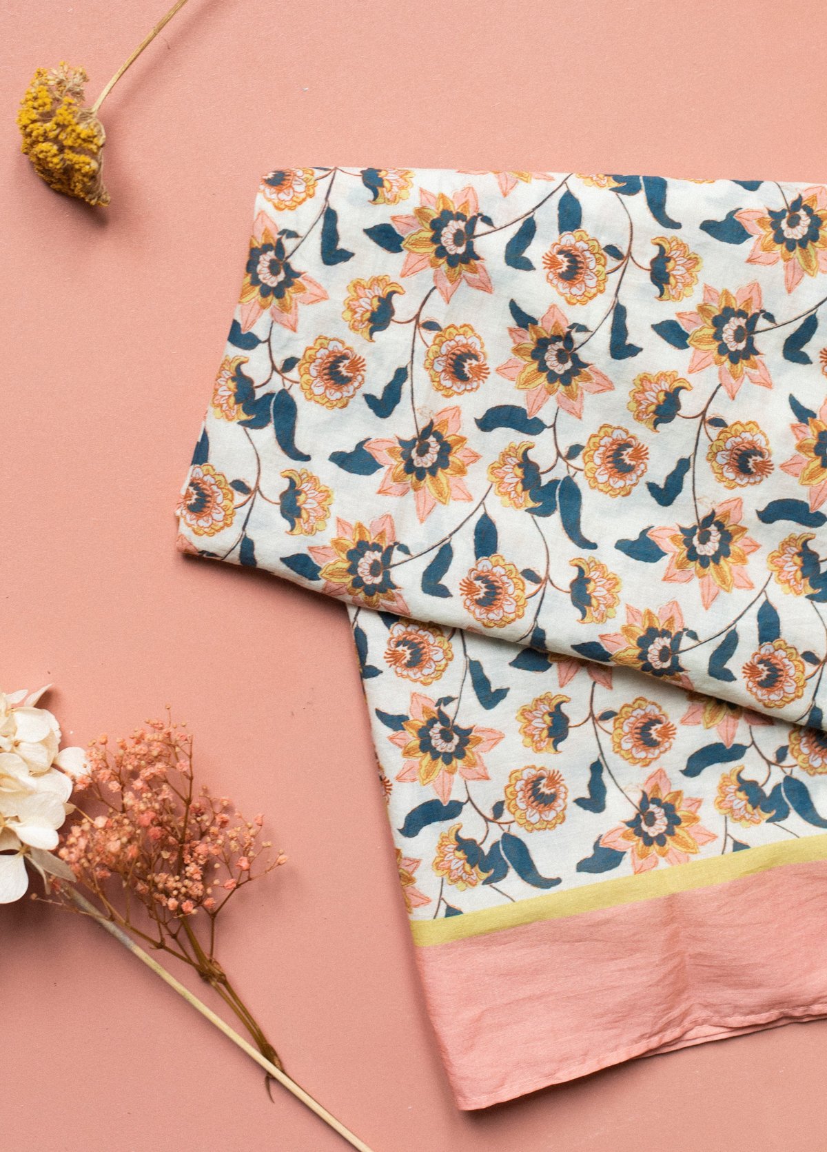 Louise Misha Light Sarong - Cream Flowers - Image 2 of 2