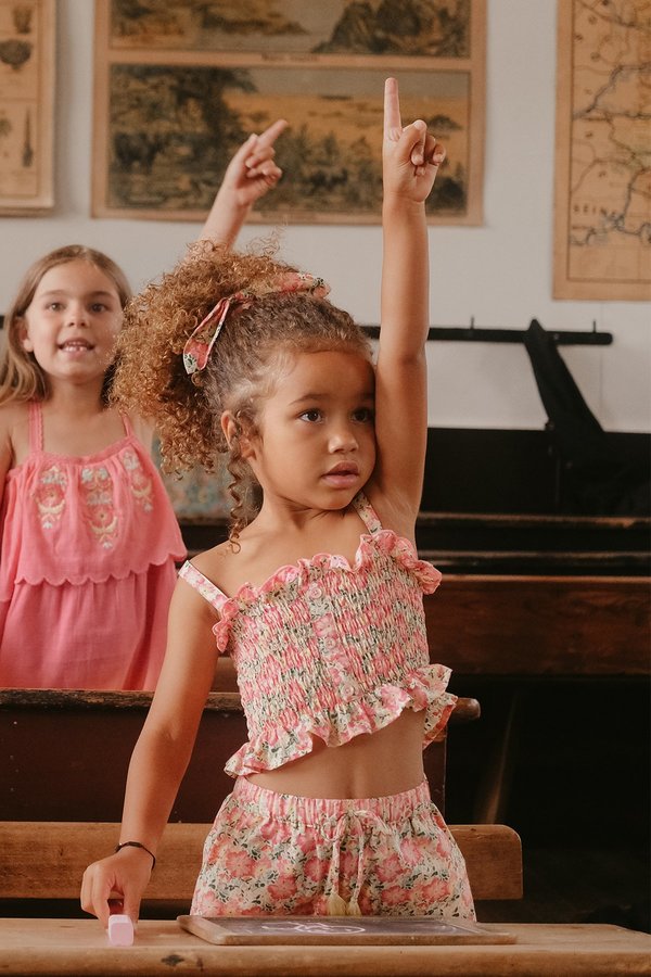 kids Louise Misha Malika Top - Pink Meadow kids Louise Misha Malika Top - Pink Meadow