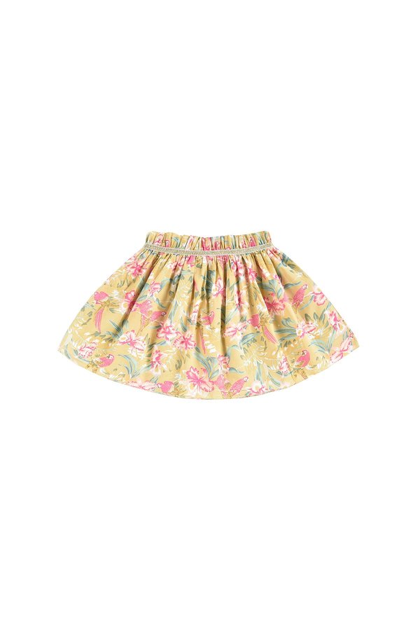 Kids Louise Misha Salina Skirt - Soft Honey Parrots Kids Louise Misha Salina Skirt - Soft Honey Parrots
