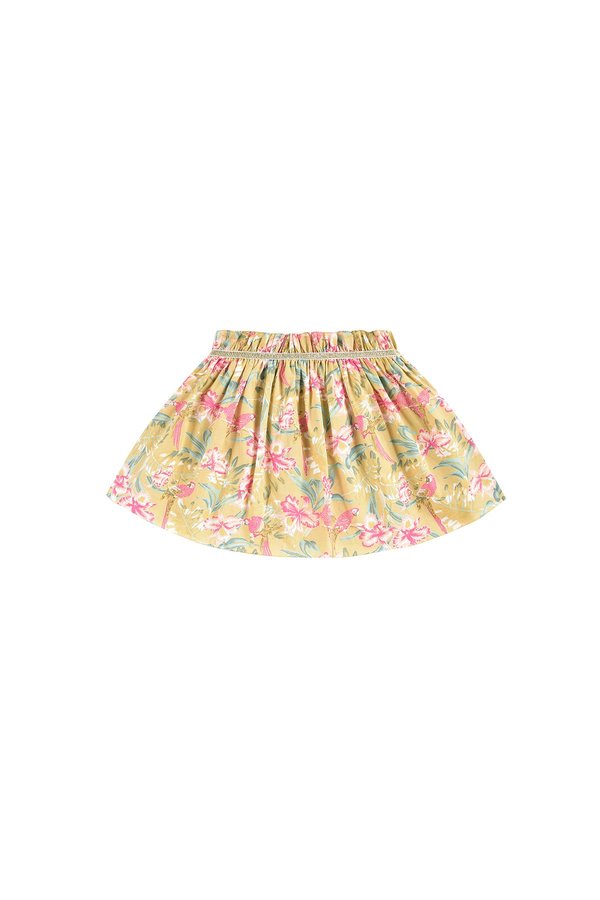 Kids Louise Misha Salina Skirt - Soft Honey Parrots Kids Louise Misha Salina Skirt - Soft Honey Parrots