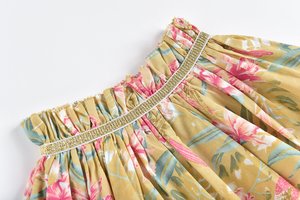 Kids Louise Misha Salina Skirt - Soft Honey Parrots Kids Louise Misha Salina Skirt - Soft Honey Parrots