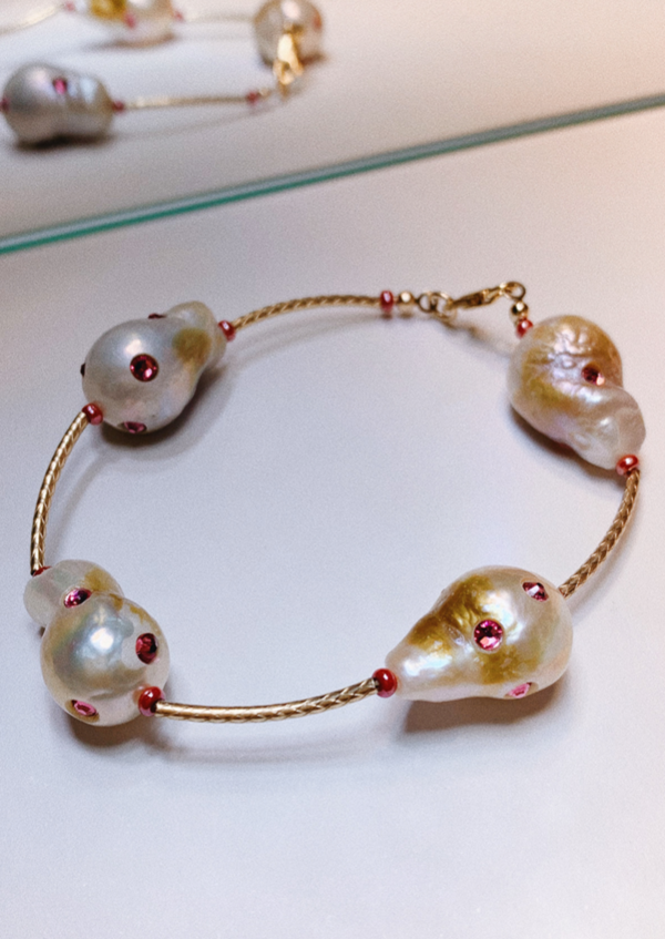 Isshī - Kesshō Pearl Bracelet Isshī - Kesshō Pearl Bracelet
