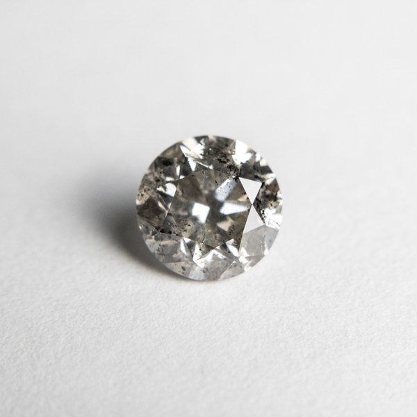 Salt and Pepper Brilliant Diamond - 1.22ct Round Salt and Pepper Brilliant Diamond - 1.22ct Round