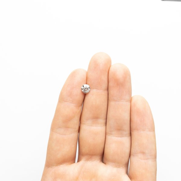 Salt and Pepper Brilliant Diamond - 1.22ct Round Salt and Pepper Brilliant Diamond - 1.22ct Round