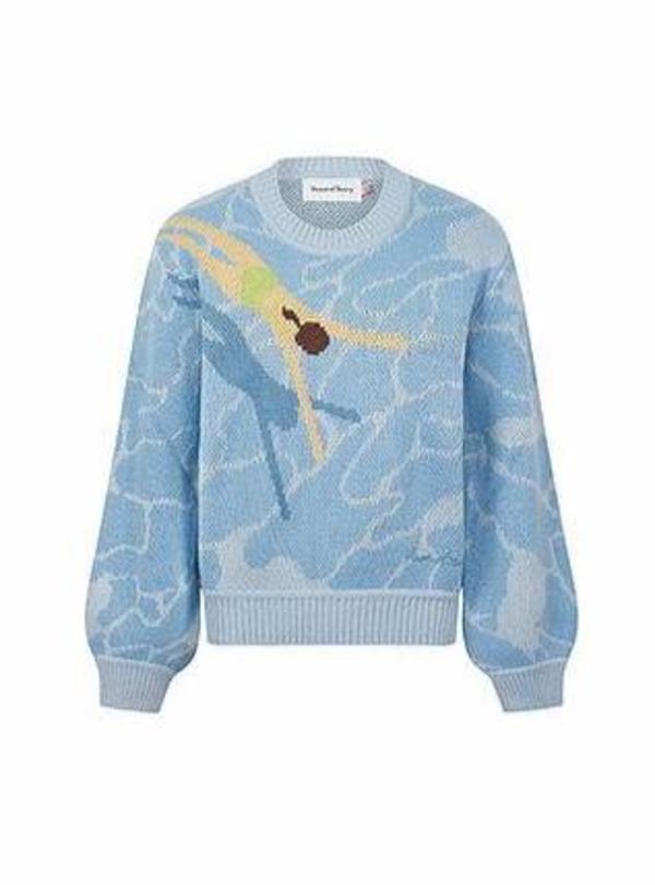 House of Sunny Big Splash Sweater House of Sunny Big Splash Sweater